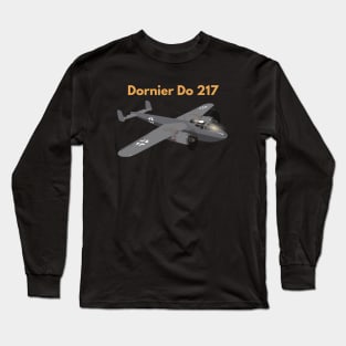 Dornier Do 217 German WW2 Airplane Long Sleeve T-Shirt